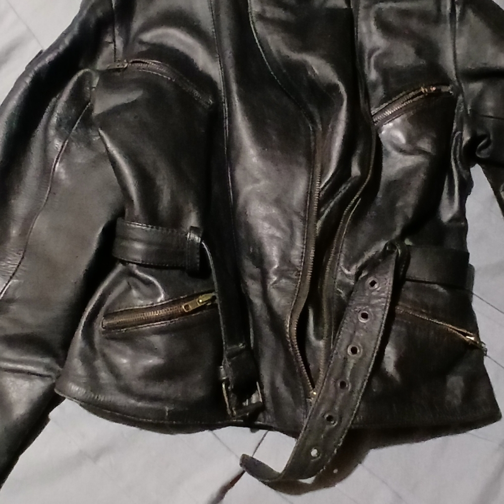 Belstaff Leather Jacket Size 14